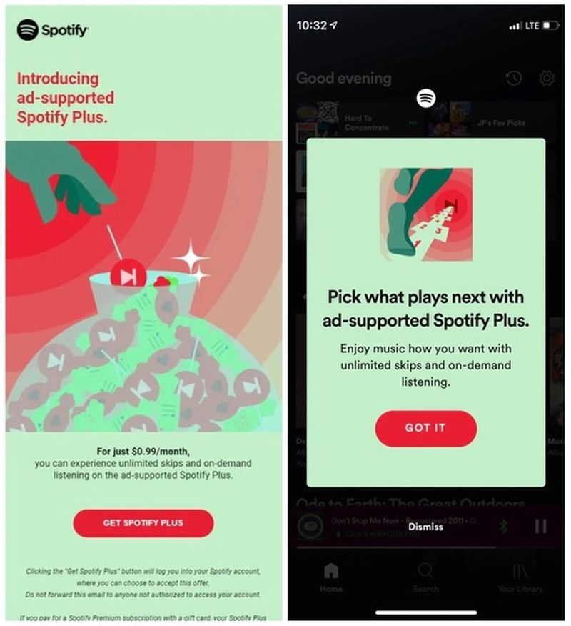 Spotify testează un nou tip de abonament ”Spotify Plus”