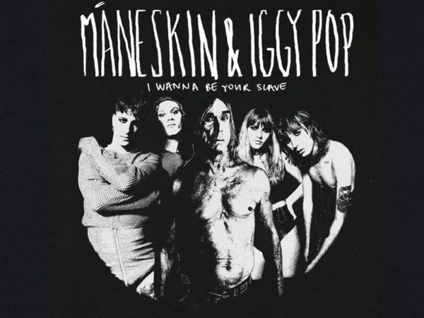 Maneskin, c&acirc;ştigătorii Eurovision, lansează o versiune a piesei &rdquo;I Wanna Be Your Slave&rdquo;, &icirc;n colaborare cu Iggy Pop