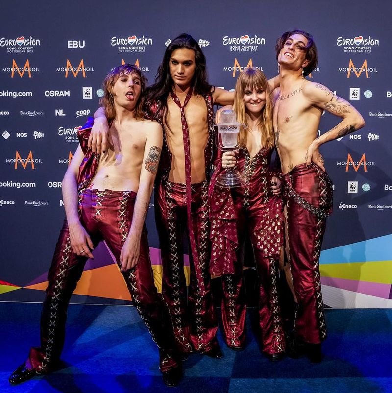 Maneskin, câştigătorii Eurovision, lansează o versiune a piesei ”I Wanna Be Your Slave”, în colaborare cu Iggy Pop