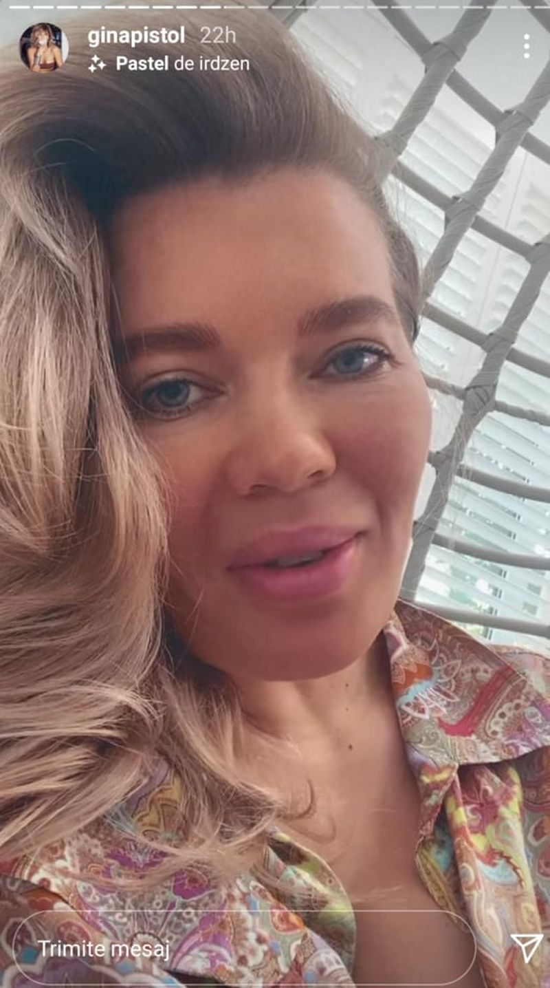 Gina Pistol,  prima fotografie cu chipul fiicei sale. Micuța Josephine a moștenit zâmbetul lui Smiley