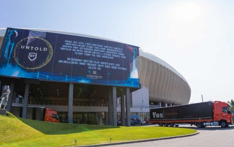 Organizatorii Untold au început pregătirea festivalului de la Cluj Napoca.