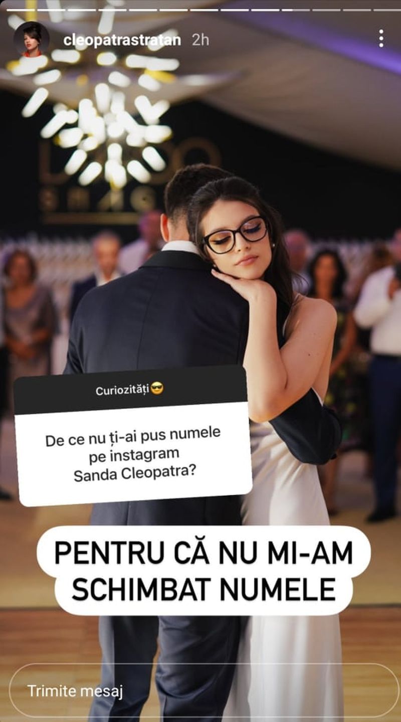 Cleopatra Stratan, decizie uluitoare! Artista nu a luat numele soțul ei