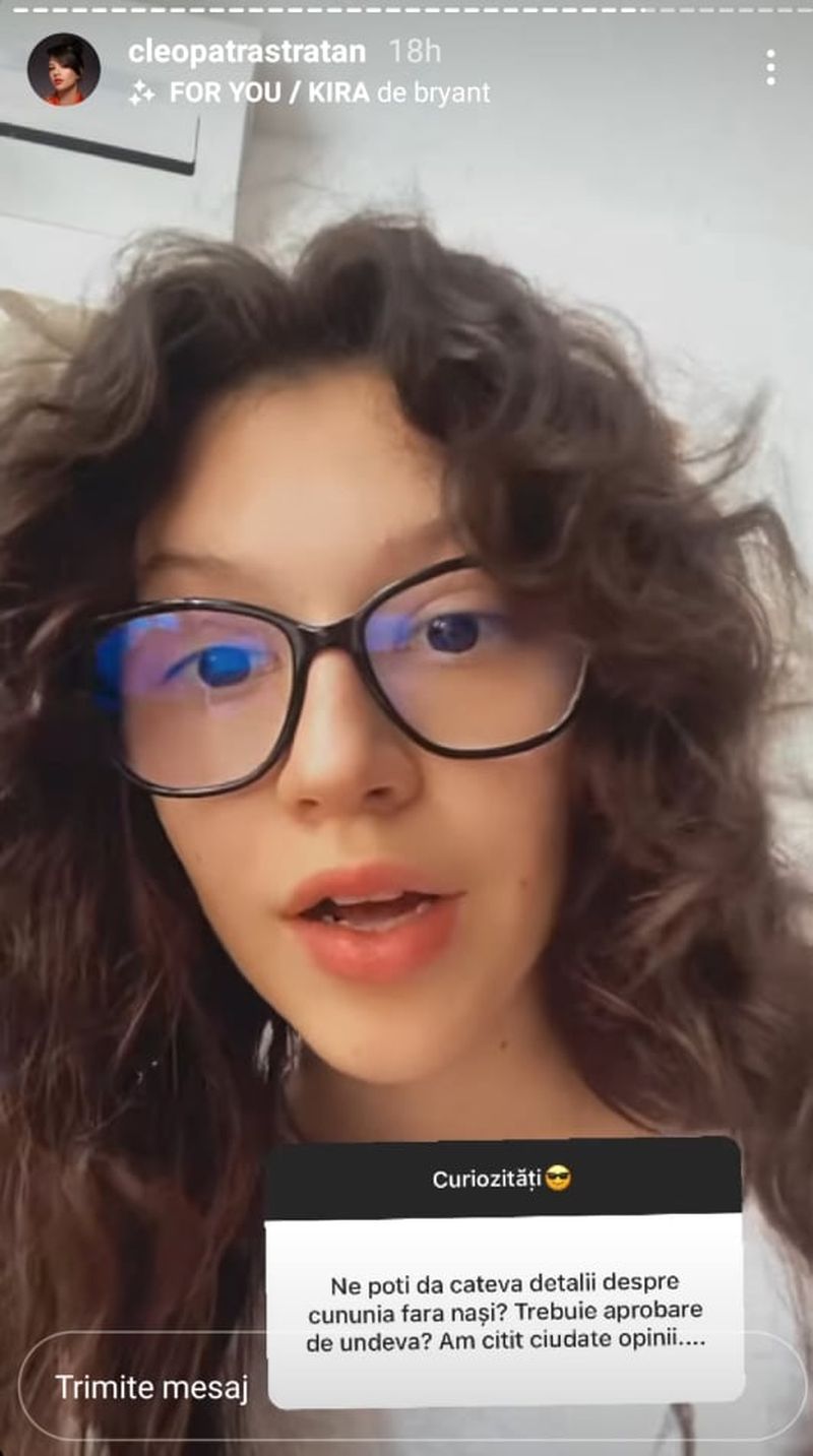 Cleopatra Stratan a purtat la nuntă cerceii din videoclipul piesei ”Ghiță” : ”Sunt preferații mei!”