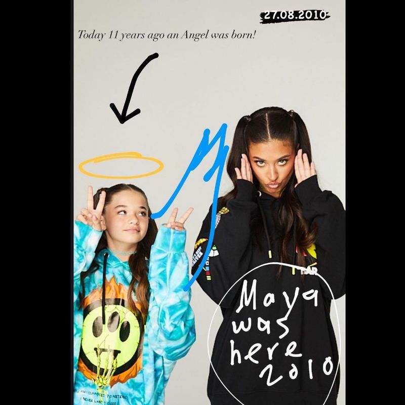 Maya, fiica Antoniei a împlinit 11 ani! Ce urare emoționantă i-a făcut artista