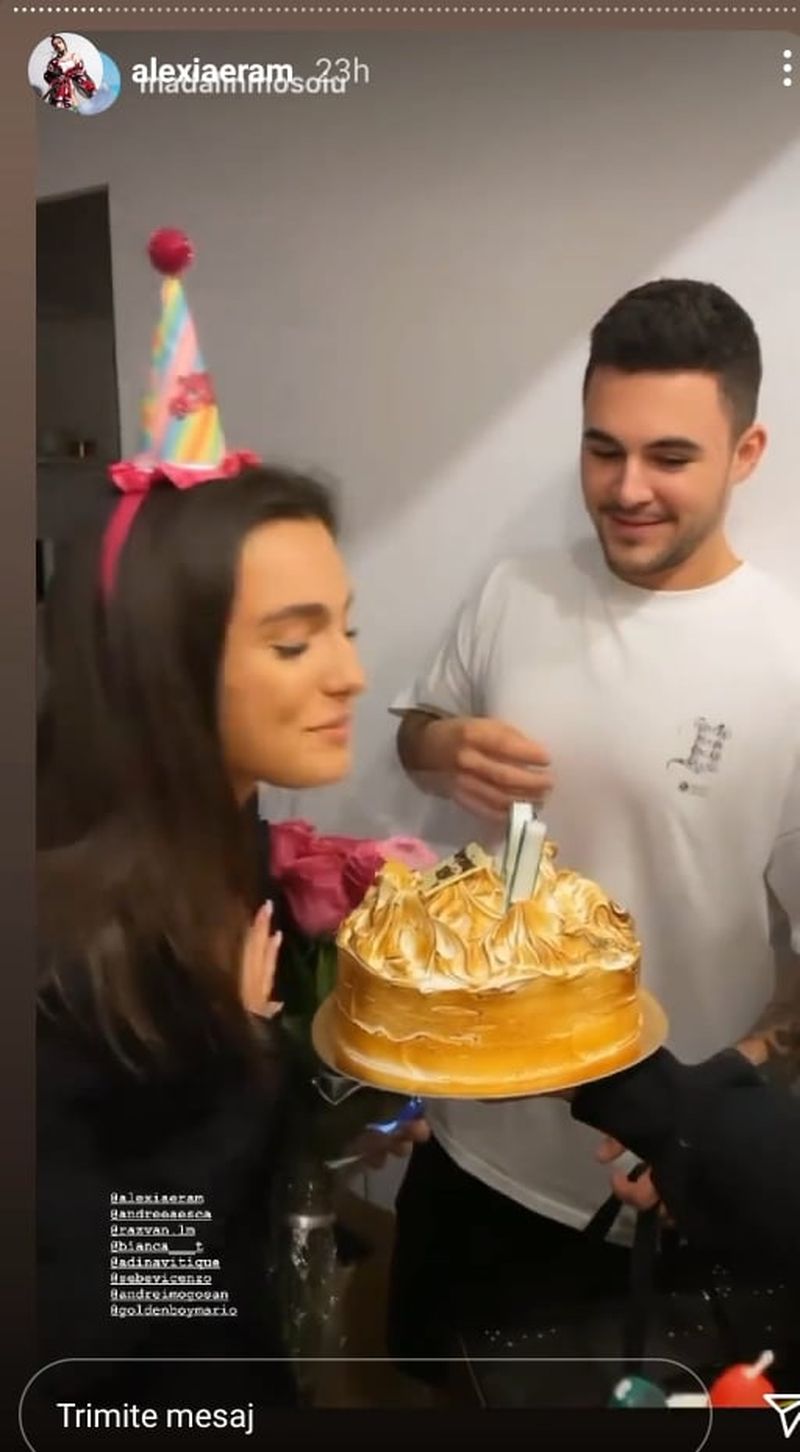 Alexia Eram a împlinit 21 de ani! Gestul superb făcut de Mario Fresh, cu ocazia zilei de naștere