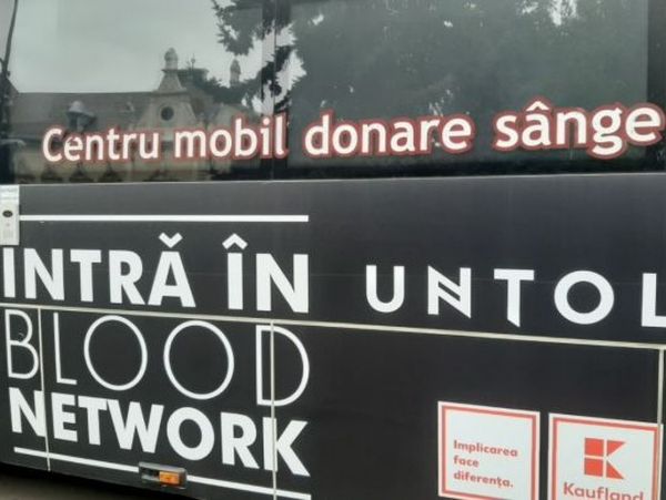 Caravana Blood Network ajunge din nou la Cluj! Toți cei care donează s&acirc;nge primesc o zi gratis la Untold