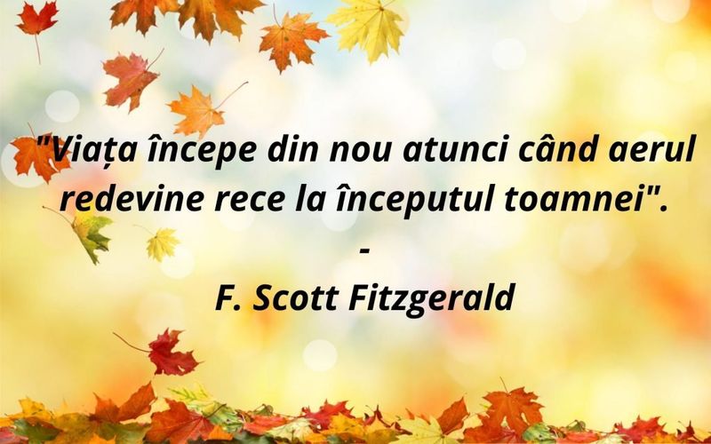 Citate frumoase în imagini despre toamnă. FOTO