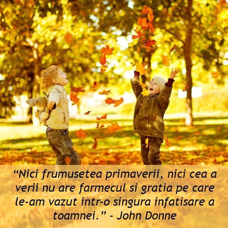 Citate frumoase în imagini despre toamnă. FOTO