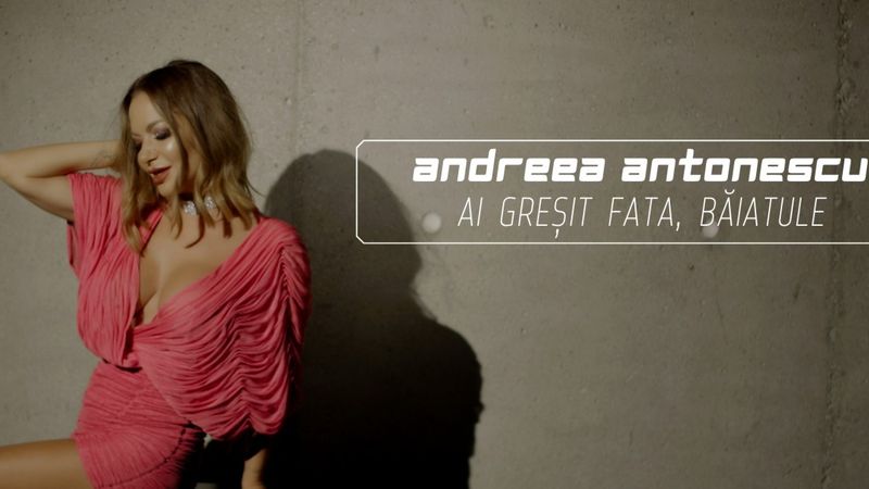 Andreea Antonescu a lansat &bdquo;Ai greșit fata, băiatule&rdquo;