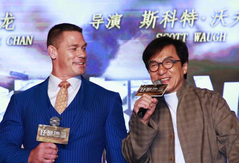 John Cena și Jackie Chan au filmat împreună un film care ar putea să nu mai apară niciodată
