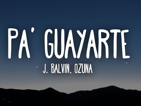 J. Balvin și Ozuna au lansat single-ul &rdquo;Pa&acute; Guayarte&rdquo;