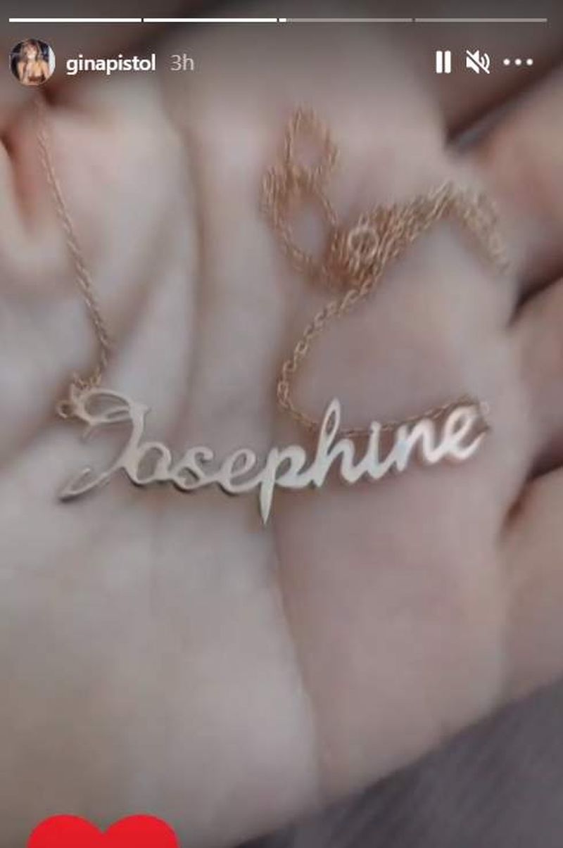 Gina Pistol, cadou inedit pentru micuța Josephine