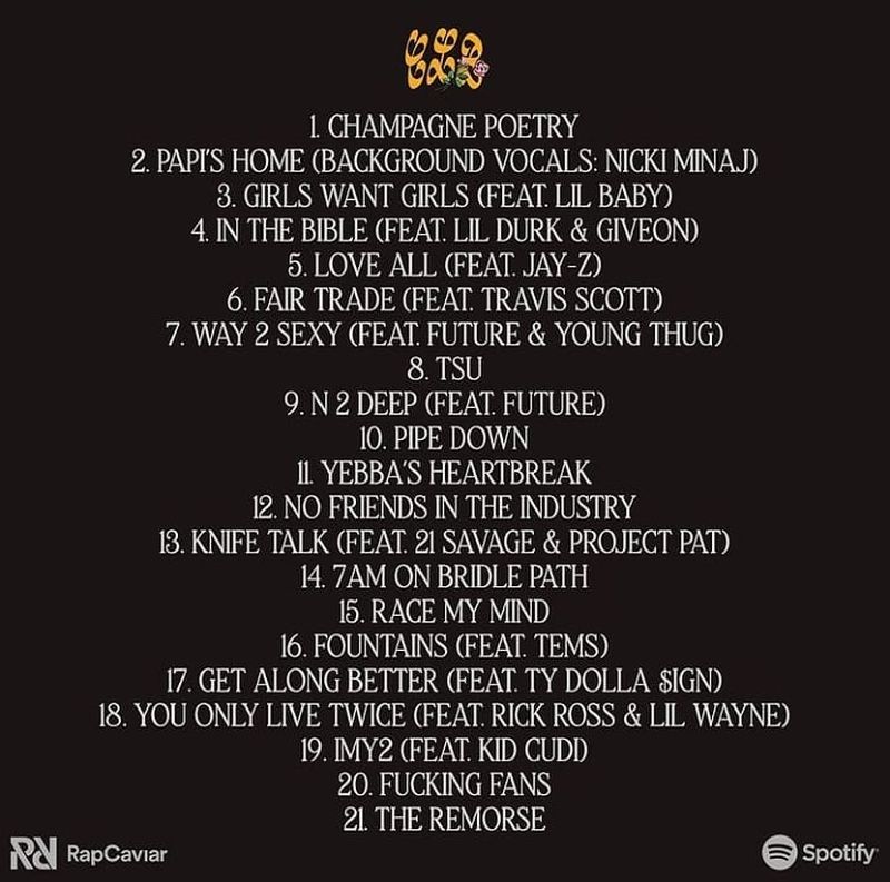 Drake, record în Billboard cu albumul proaspăt lansat Certified Lover Boy