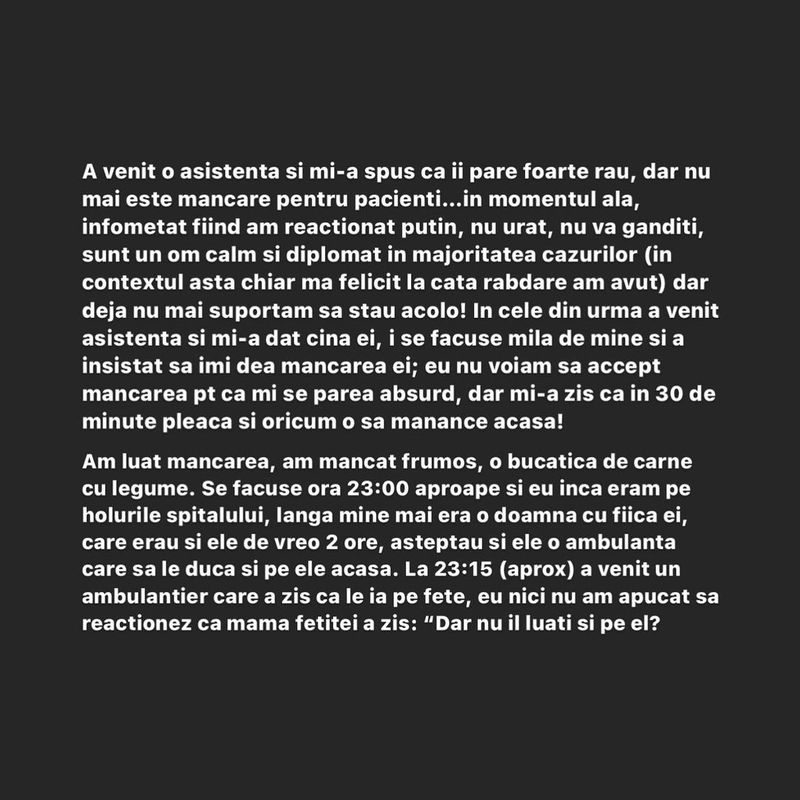 Cucu de la Npaptea Târziu, infectat cu coronavirus. Ce experiență a avut artistul în sistemul medical de stat