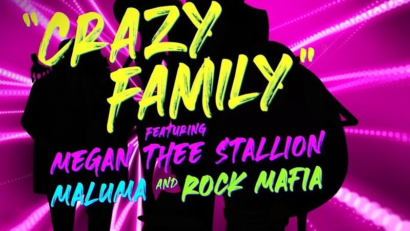 Megan Thee Stallion, Maluma și Rock Mafia au lansat piesa &rdquo;Crazy Family&rdquo; (The Addams Family 2 )
