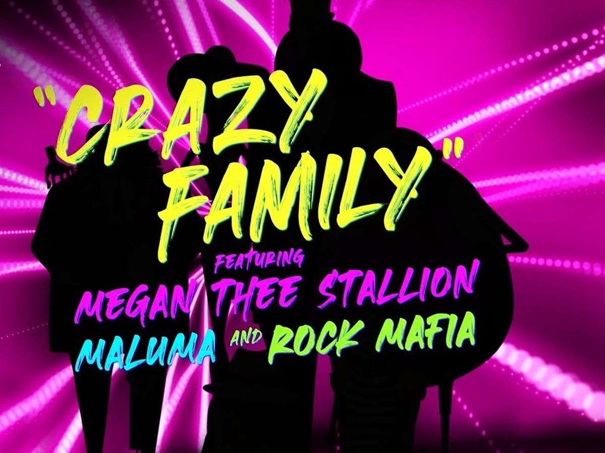 Megan Thee Stallion, Maluma & Rock Mafia - Crazy Family (The Addams Family 2 )