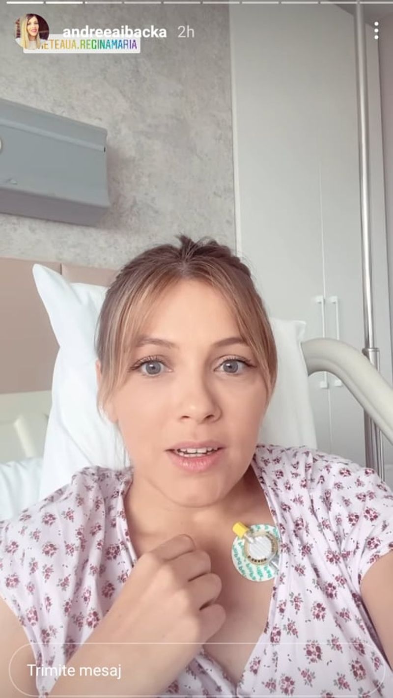 Primele declarații ale Andreei Ibacka după ce a născut a doua oară