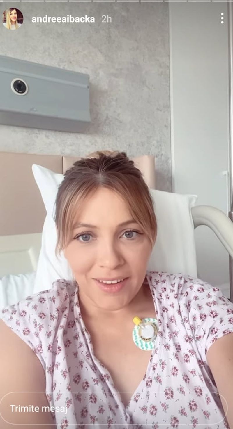 Primele declarații ale Andreei Ibacka după ce a născut a doua oară