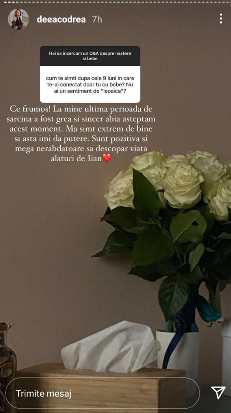 Deea Codrea, fosta concurentă de la ”Bravo, ai stil!”, despre experiențele din timpul sarcinii: 