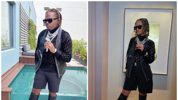 Rihanna a recreat look-ul lui Gunna de Halloween