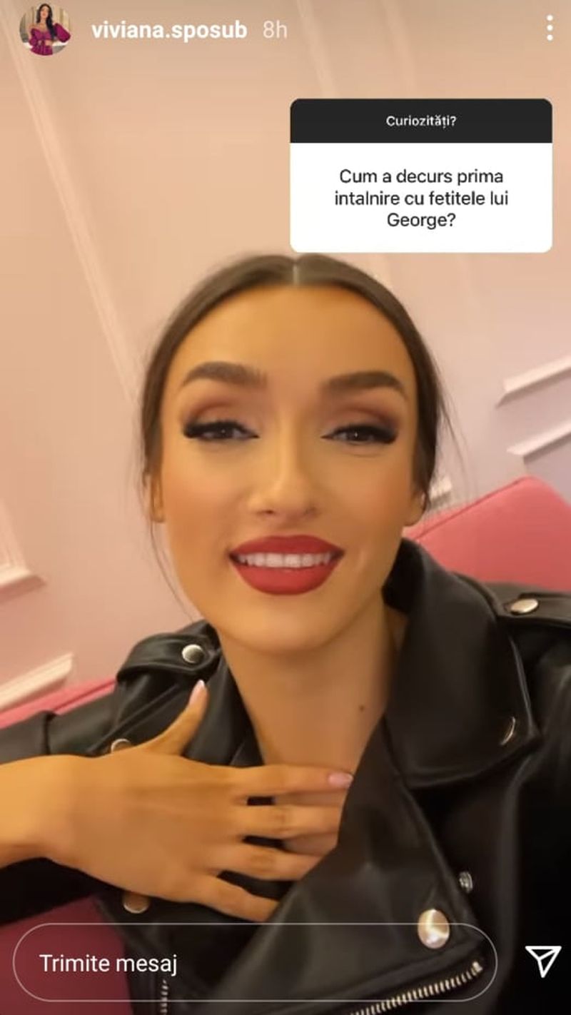 Viviana Sposub de la „Bravo, ai stil! Celebrities”, noi declarații despre relația cu George Burcea