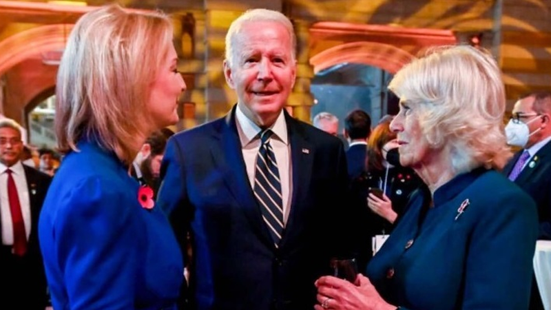 Dimineața Nebună | Gestul rușinos făcut de Joe Biden &icirc;n timp ce vorbea cu soția Prințului Charles. Audio