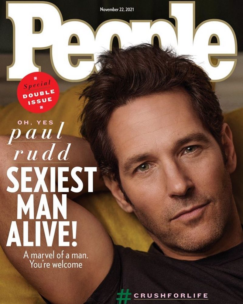 Paul Rudd, denumit „cel mai sexy bărbat în viaţă” de revista People