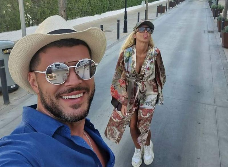 Victor Slav, imagine rară cu iubita sa, Selina! Prezentatorul TV i-a făut cea mai frumoasă declarație de dragoste