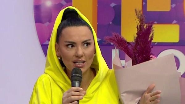 Lavinia Pîrva a fost sărbătorită la „Teo Show”! Ce își dorește artista cadou din partea lui Ștefan Bănică Jr.?