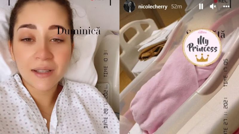 Nicole Cherry, noi declaraţii din maternitate despre fetiţa sa, Anastasia: &bdquo;E ceva unic&rdquo;