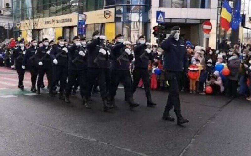Jandarmeria Română își cere scuze pentru defilarea paradei de la Cluj-Napoca