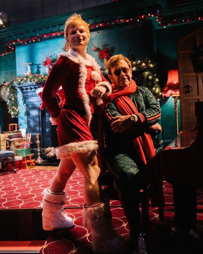Ed Sheeran și Elton John au lansat piesa „Merry Christmas”