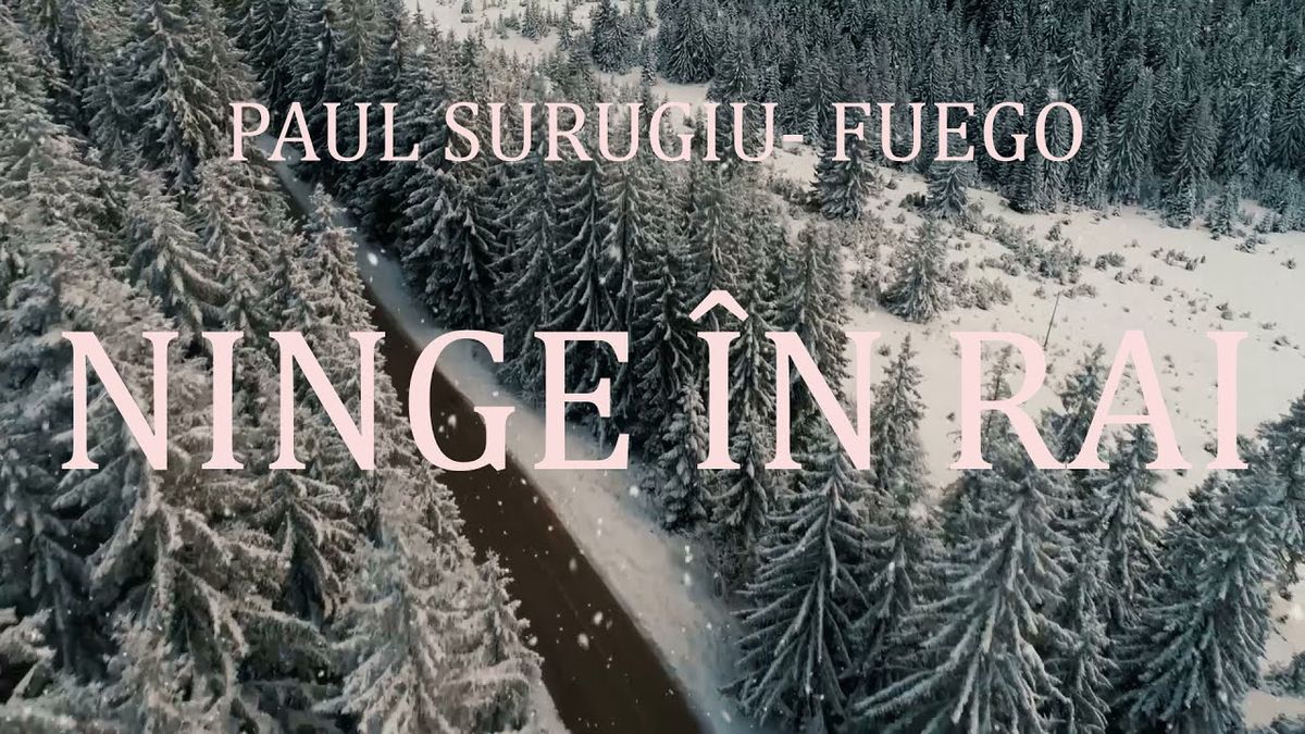 Fuego a lansat unul dintre cele mai emoționante colinde. Cum sună „Ninge în Rai” 