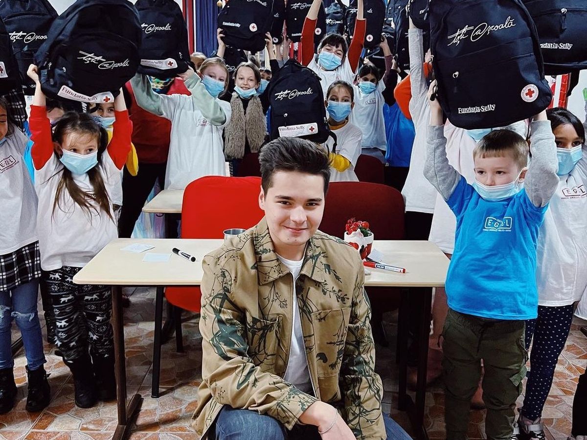 Selly, gest caritabil pentru copiii nevoiași