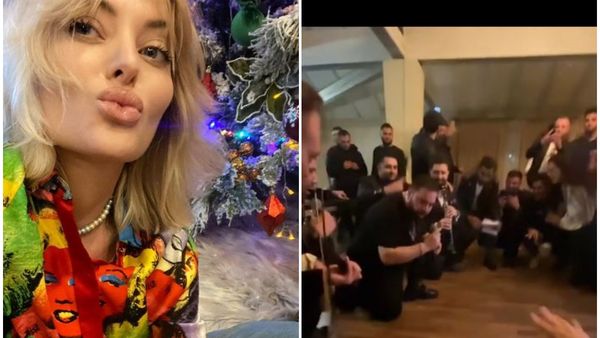 Delia, Crăciun alături de un manelist celebru! Cum a petrecut artista alături de zeci de invitați?!