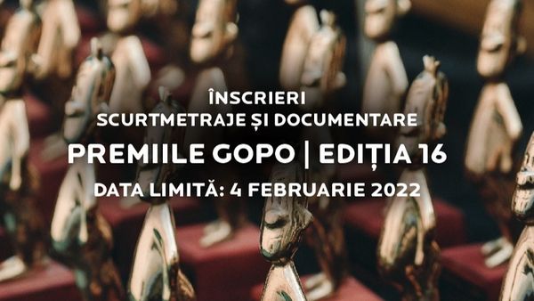 Premiile Gopo 2022: Au început înscrierile pentru categoriile de documentar şi scurtmetraj