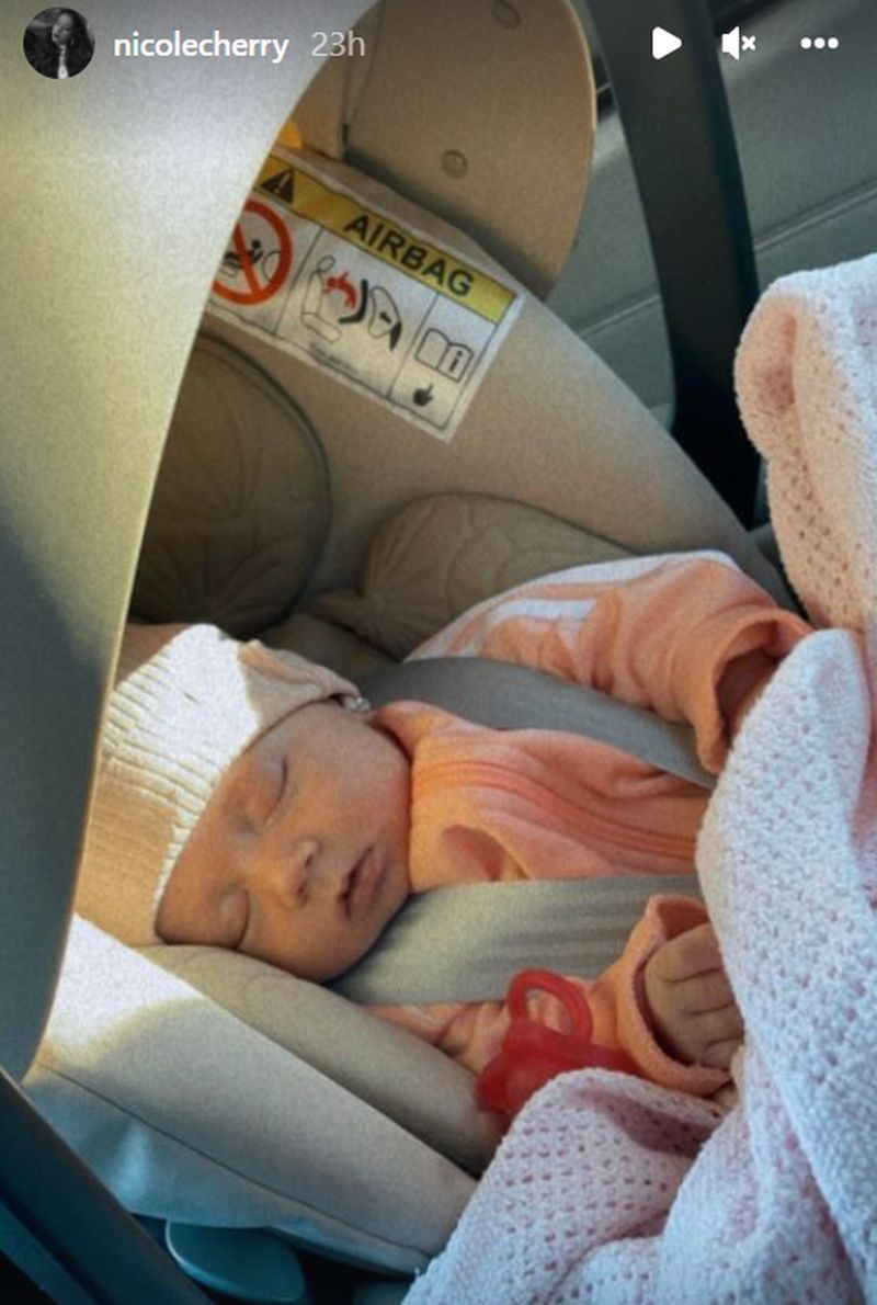 Nicole Cherry, primele declarații despre botezul fetiței sale. Când va avea loc fericitul eveniment