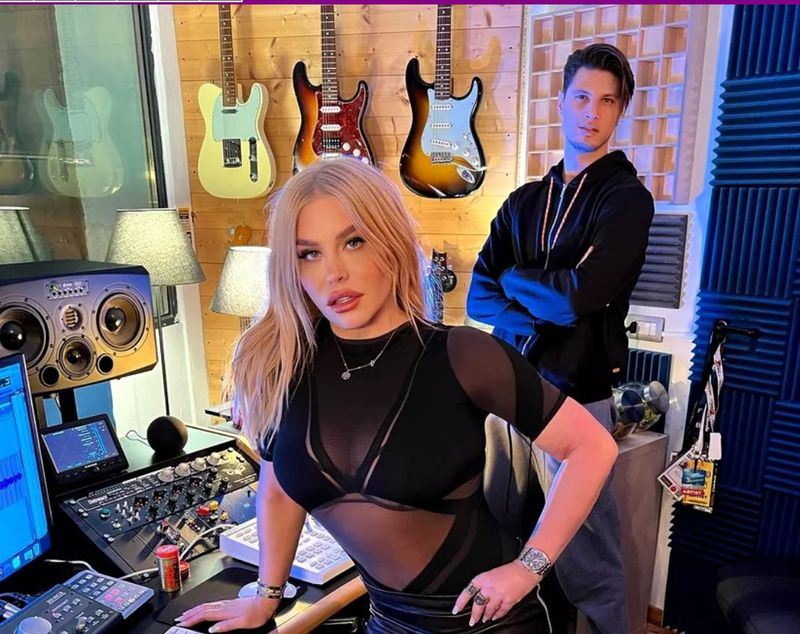 Loredana Groza și Nick Casciaro au plecat împreună în Italia