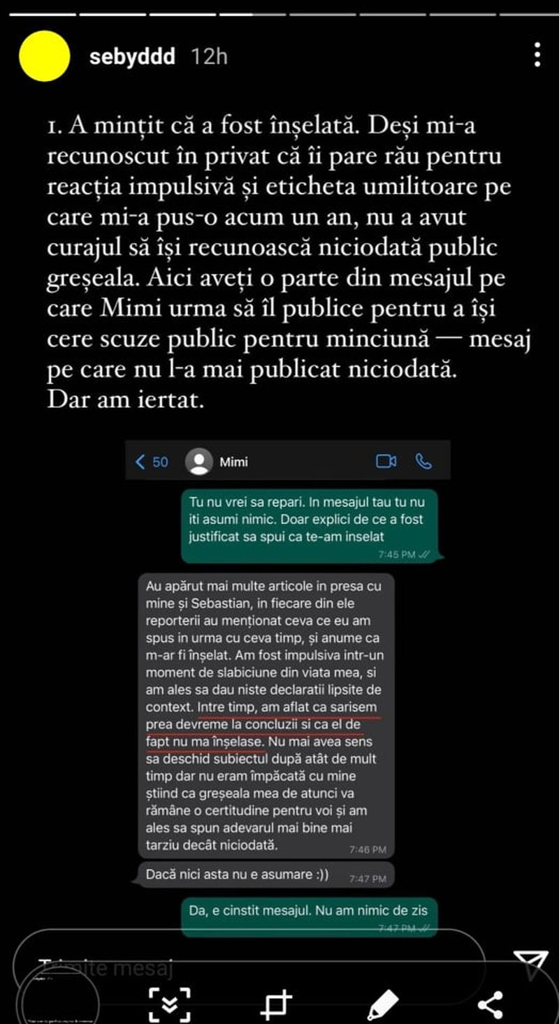 Sebastian Dobrincu, adevărul despre relația cu vloggerița Mimi