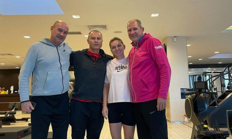 Simona Halep a renunțat la antrenorii Daniel Dobre și Adrian Marcu