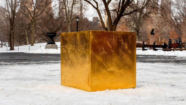  Cub de aur &icirc;n valoare de 11,7 milioane de dolari, &icirc;ntr-un parc din New York 