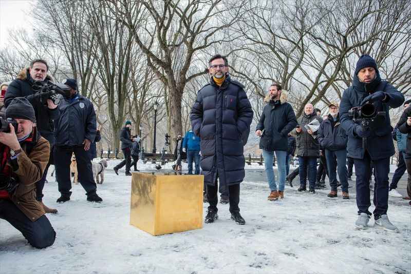  Cub de aur în valoare de 11,7 milioane de dolari, într-un parc din New York 