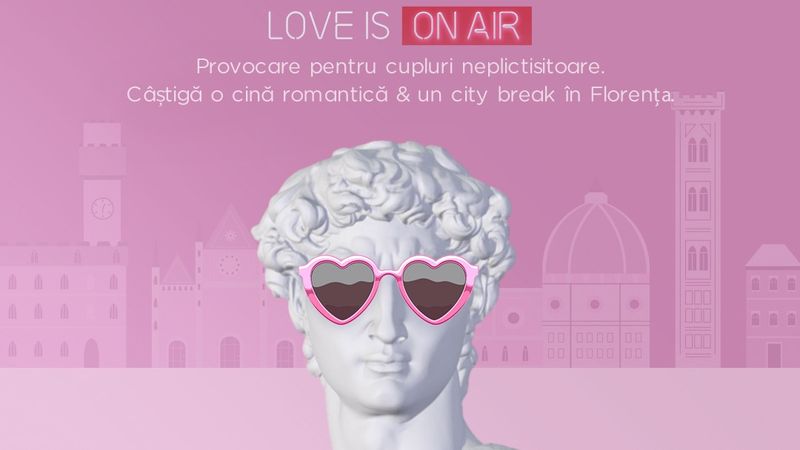 LOVE IS ON AIR! &Icirc;n luna iubirii, Radio Impuls te trimite &icirc;n Italia, la Florența, cu tot cu jumătatea ta!