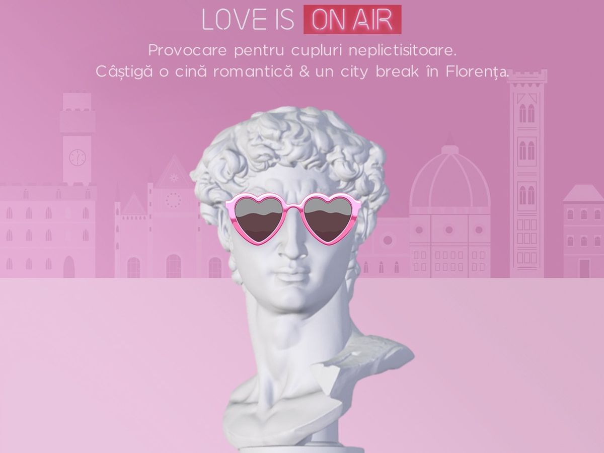 LOVE IS ON AIR! În luna iubirii, Radio Impuls te trimite în Italia, la Florența, cu tot cu jumătatea ta!