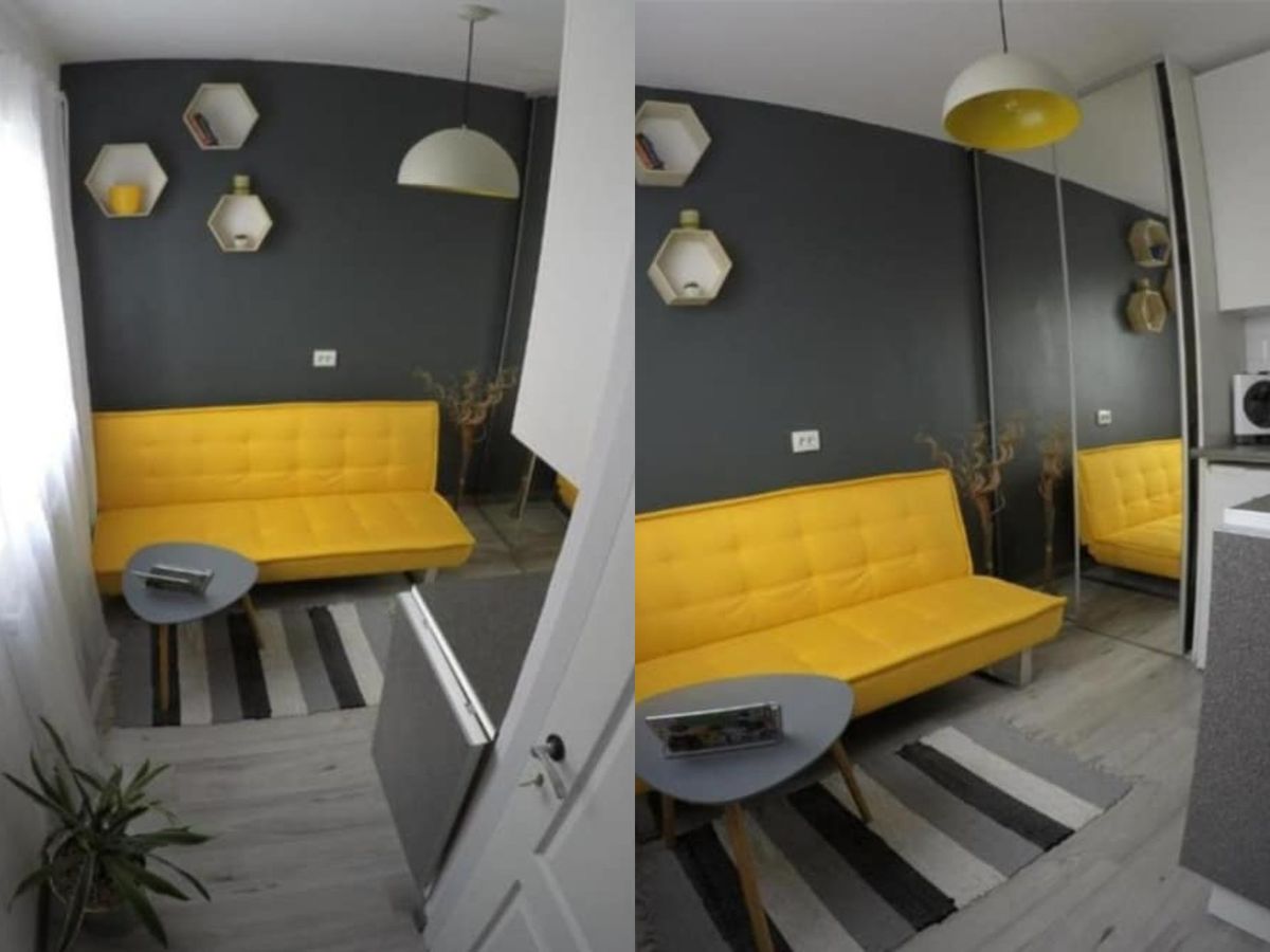 Postare virală de pe un grup cu imobiliare. Garsonieră de 11 metri pătrați, în Cluj, 200 de Euro: „Așa frumoasă este îmi vine să o bag în buzunar”