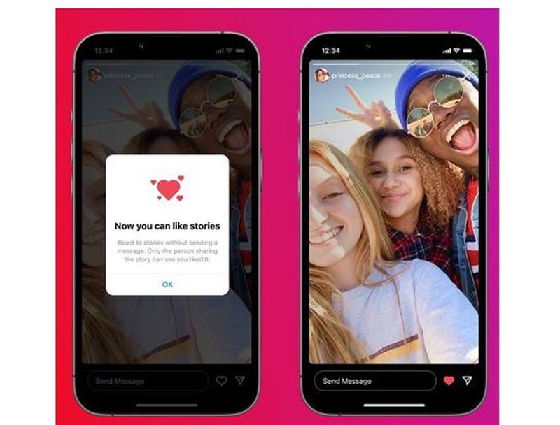 Noua funcție de pe Instagram! Acum poța da „like” și pe story
