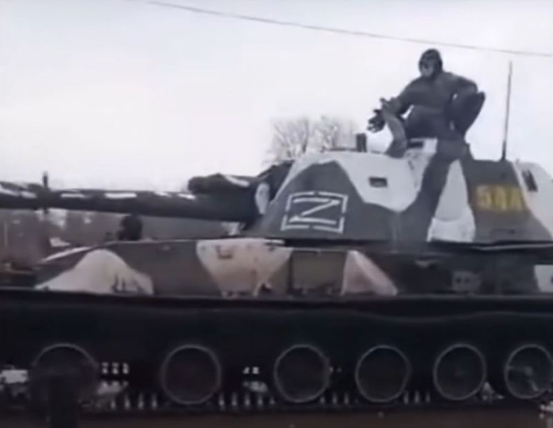 Ce semnificaţie are litera Z prezenta pe tancurile ruseşti