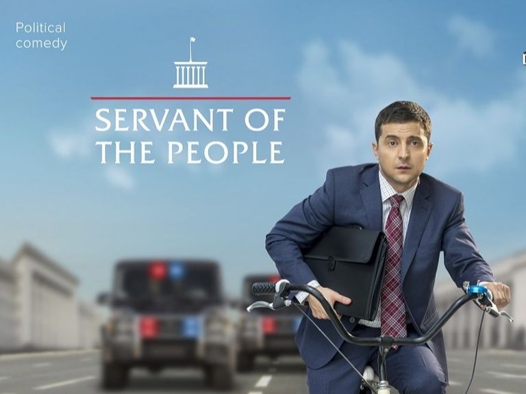 &bdquo;&Icirc;n slujba poporului&rdquo;, serialul &icirc;n care actualul pre&#351;edinte al Ucrainei joac&#259; rolul principal, va fi disponibil pe VOYO