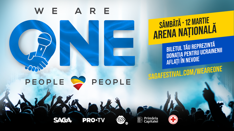 Noi artiști au fost anunțați în lineup-ul concertului „WE ARE ONE”, de pe Arena Națională