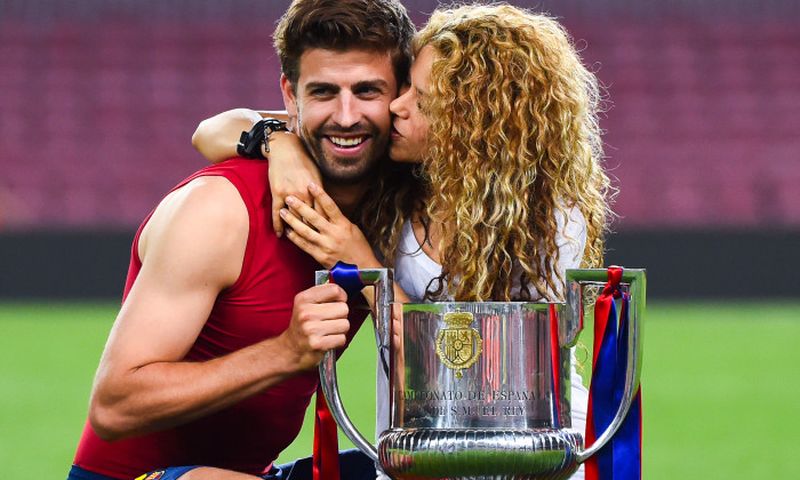 Shakira l-a felicitat pe Gerard Pique după recordul personal stabilit în meciul cu Osasuna